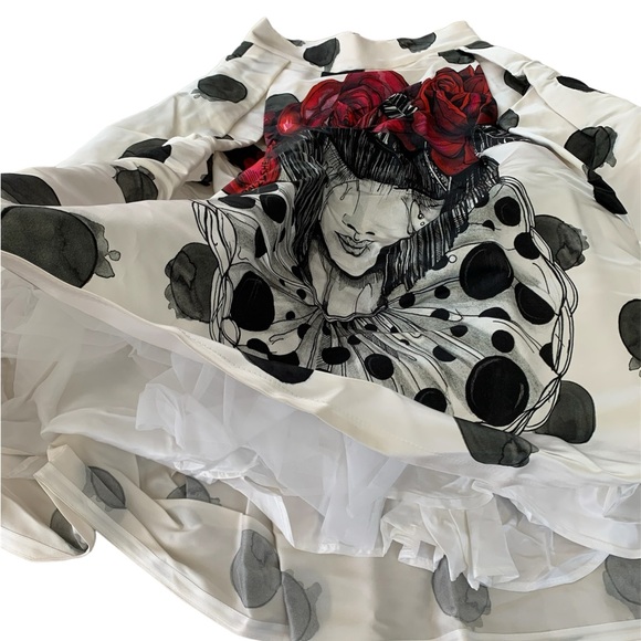 🔥❤️🔥 Daizy Shely - Runway AltaRoma AltaModa Fall/Winter 2015 skirt, XXS - Picture 4 of 11